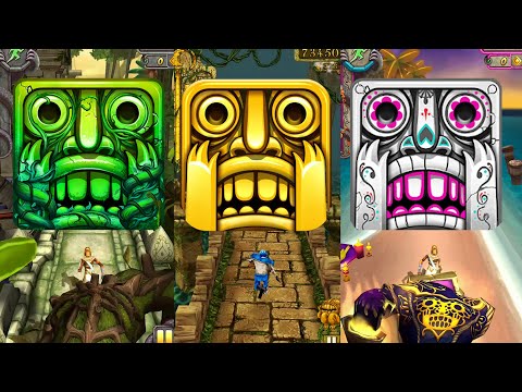 Temple Run 2 Lost Jungle Vs Temple Run Vs Temple Run 2 Spirits Cove – Jugabilidad Endless Run