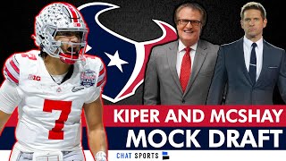 Mel Kiper & Todd McShay’s Texans Mock Draft! Ft. C.J. Stroud, Jaxon Smith Njigba | Texans News