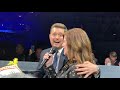 Michael Bublé  - “A Whole New World” singing Disney duet with 6th grade teacher Diana Fairbanks