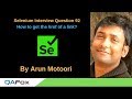 Selenium Interview Question 92 - How to get the href of a link?
