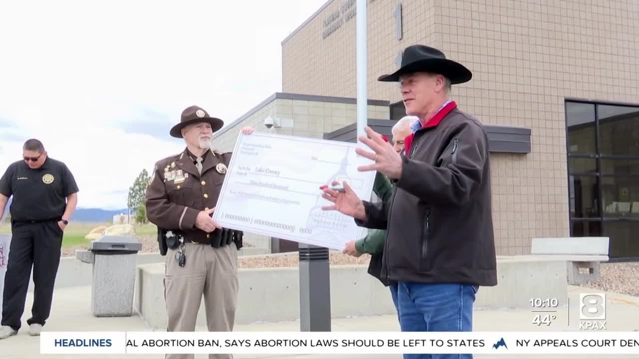 Rep. Ryan Zinke Presents Grant Checks For Flathead, Lake And Glacier ...