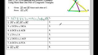 Double Triangle Proof 1 Video
