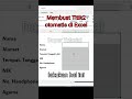 Trik Excel : Membuat titik titik di Excel #trending #tutorialexcel #exceltips #education #tutorial