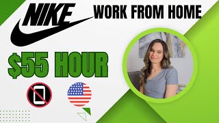 NIKE Hiring $24 To $55 Hour Non-Phone App Messaging Remote Work From Home Job | Full Time | USA Only