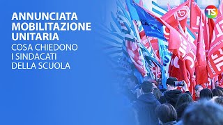 Sindacati in piazza: stop a precariato e legge Fornero, più fondi per la scuola