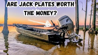 Atlas Micro Jack plate- Initial test on big tiller Jon boat.