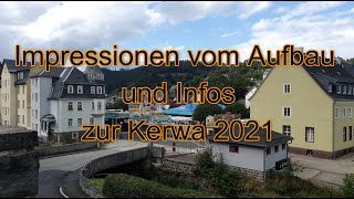 Steinacher Kirchweih 2021 - Stänichä Kerwa 2021 - Impressionen vom Aufbau und Infos!