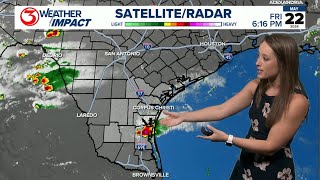 A pop-up severe storm on Friday, more expected on Saturday