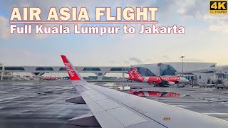 Morning Flight [Full] Air Asia❗KLIA2 Kuala Lumpur Malaysia to Terminal 2 Soekarno Hatta Jakarta