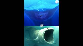 el gran maja vs the bloop ÷ unidentified deep sea ÷ anger fish #shorts #viral #monster #music #the