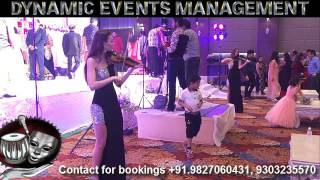 Foreigner International Bollywood Violinist Flutist Harpist Wedding Event