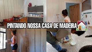 PINTAMOS NOSSA CASA 2 DIAS DE TRABALHO 🙏🏡