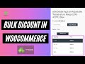 Wholesale Price | Bulk Pricing | Tiered Pricing table in Woocommerce 2022