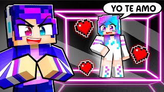 Encerré a Mi CRUSH durante 24h en Minecraft!😱😨