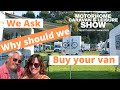 Caravan and Motorhome Show 2024. We ask why should i buy your caravan