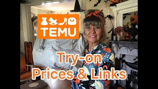 Great Temu try-on Haul!