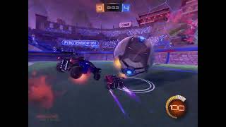 this flip reset was kinda clean