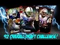 92 OVERALL DRAFT CHAMPS TEAM CHALLENGE! 99 BOSS ULS! | MADDEN 17 DRAFT CHAMPIONS