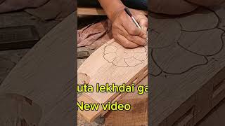 Buta lekhdai gare ko new video 👷‍♂️🪵🪚 #woodworking #design #products