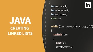 Java Tutorial - Creating LINKED LISTS