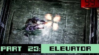 AMBUSH IN THE ELEVATOR - Metal Gear Solid (PS3)