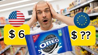 Grocery Prices US vs EU – You Won’t Believe the Difference!