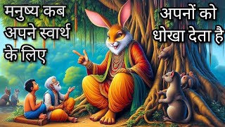 मनुष्य कब अपने स्वार्थ के लिए अपनों को धोखा देता है | Hindi kahaniya | Moral stories | pauranik