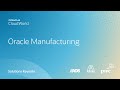 Manufacturing Keynote: driving full scale enterprise transformation with Oracle | CloudWorld 2022