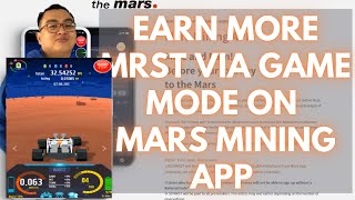 MARS MRST MINING APP V1.0 : HOW TO EARN MORE MRST TOKEN VIA GAME MODE