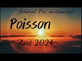 Poisson août 2024:magnifique, renaissance d’un lien ou contrat qui vous tenez à cœur, la roue tourne