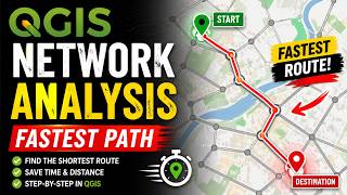 QGIS Network Analysis Tutorial: Find the Fastest Route in Minutes!