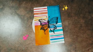 Butterfly love 🦋💕/ how to draw boho butterfly/ tutorial video/ #butterfly#youtube#boho#theeshasart
