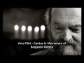 Arvo Pärt - Cantus in Memoriam of Benjamin Britten - Staatsorchester Stuttgart/Dennis Russell Davies