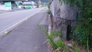 四国一周ゴミ拾い　１９日目　その１　久万高原町から松山市を目指す！