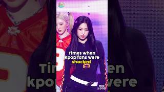 Times when kpop fans were shocked #kpop #aespa #kpopshorts #shorts #fyp