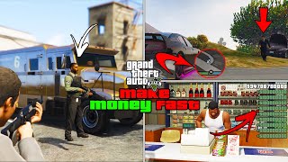 Top 5 Ways To Make Money In GTA 5 Story Mode (PS5, PS4, PS3, PC & Xbox)