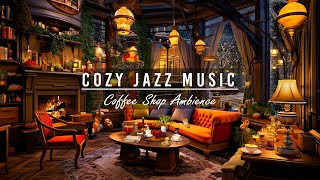 Cozy Coffee Shop Ambience & Relaxing Jazz Instrumental Music for Work,Study,Unwi