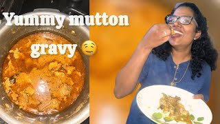 Cooking Mutton gravy |yummy dish |friends atrocity #happy cooking #happywe#simpleandtastyrecipe