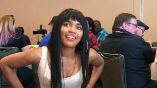 Interview with China Anne McClain of Black Lightning - Comic Con 2017