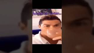 Ronaldo içki içerken...