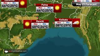 Maximums and minimums for major cities of India on May 29 | Skymet Weather