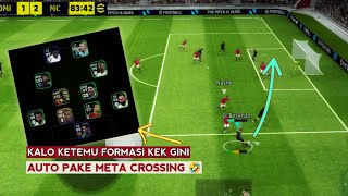 BEGINI CARA GW HADAPIN FORMASI 4222 - CARA AMPUH ATASI FORMASI PRO PLAYER PAKE META CROSSING 😎