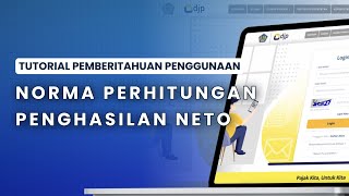 Tutorial Pemberitahuan Penggunaan Norma Penghitungan Penghasilan Neto NPPN