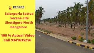 Salarpuria Sattva Serene Life | ☎+91-9513312910 | Plots For Sale in Shettigere North Bangalore