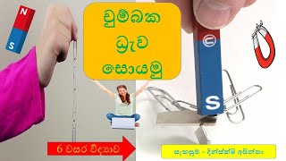 චුම්බක ධ්‍රැව සොයමු