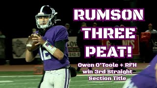 Rumson-Fair Haven 34 Wall 14 | Central Jersey Group 2 Final | RFH 3rd Straight Section Title!