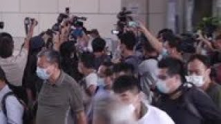 File of HK media tycoon, charged under national security law