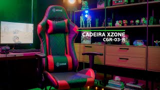 Torne-se uma lenda com a nova Cadeira Gamer CGR-03-R!