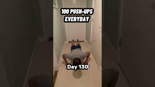 100 Push-ups Everyday 💪🏼 (Day 130) 13000 Push-ups so far🔥 #fitness #viral #pushups