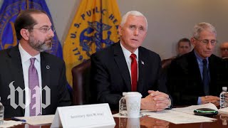 Pence and coronavirus task force hold White House briefing